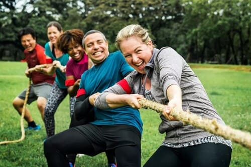 Team Building em contexto empresarial